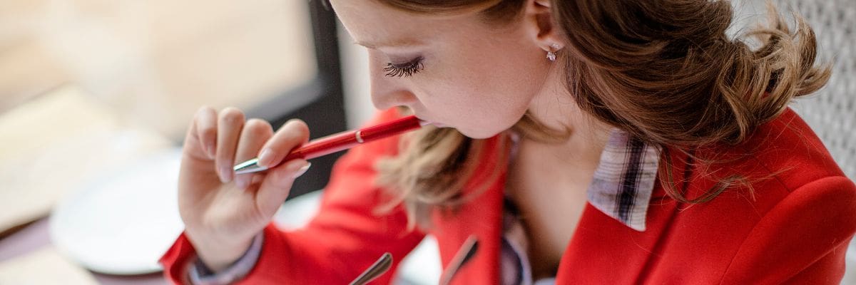 FCC_Blog_What-to-Do-if-You-Cant-Pay-Back-CEBA-Loan Businesswoman deciding what to do because she can't pay back CEBA loan