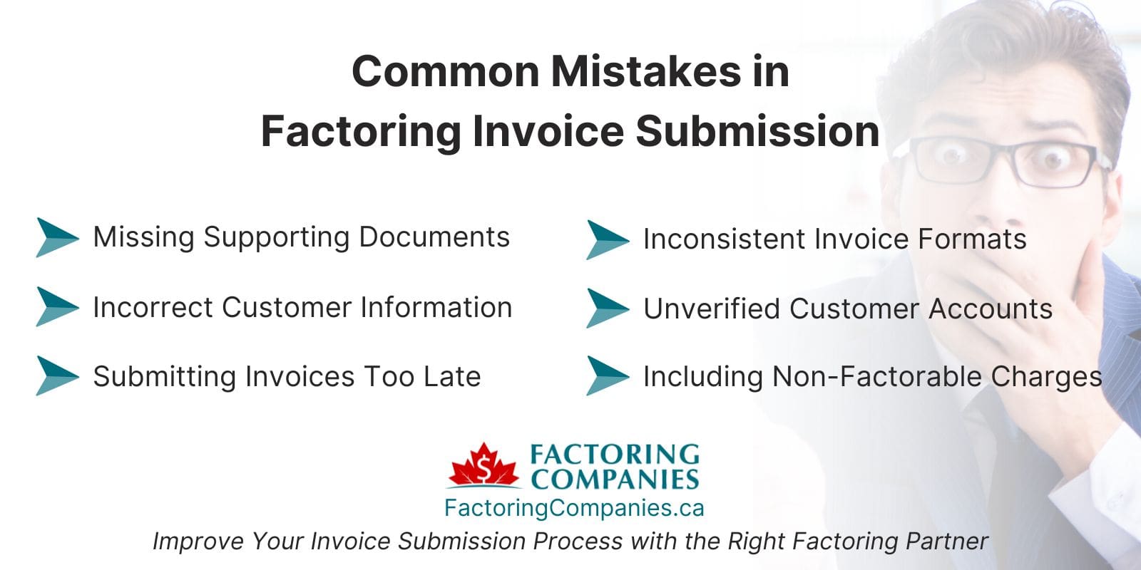 Common Mistakes in Factoring Invoice Submission